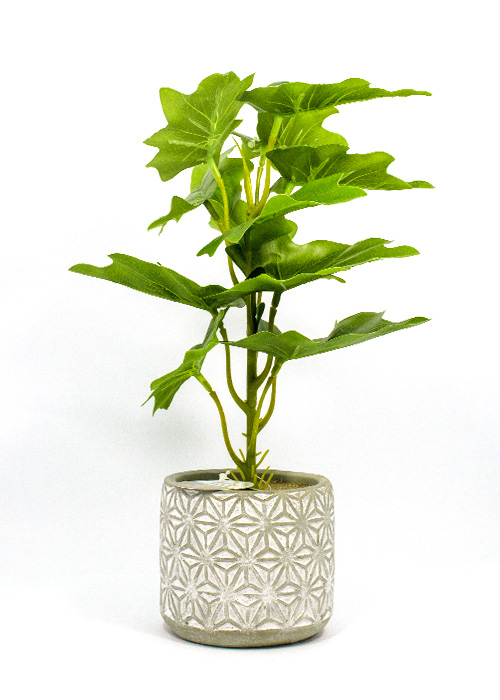 Artificial Plant In Grey Pot 30cm Ace Hardware Maldives