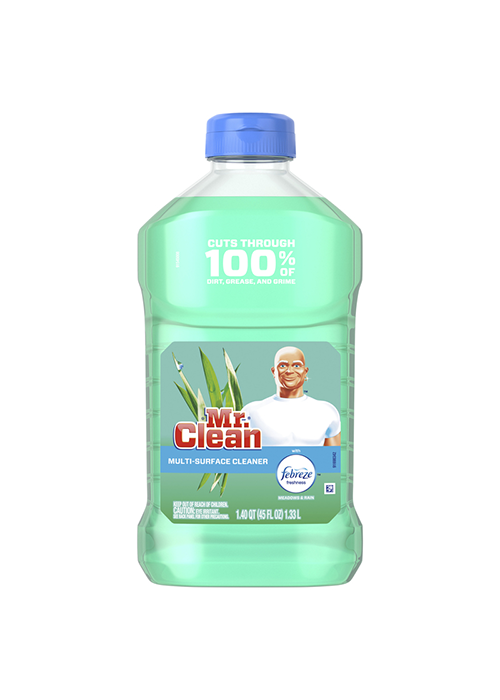 1000651 Mr. Clean Meadows and Rain Scent Multi-Surface Cleaner Liquid 45 oz. - Image 1