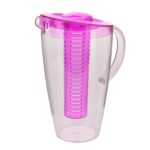 Excellent Houseware Plastic Pitcher With Fruit Insert 2L