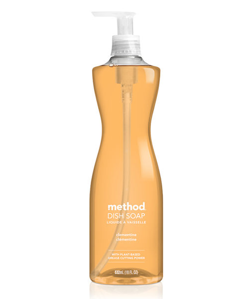 Method Clementine Scent Liquid Dish Soap 18 oz.