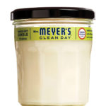 Mrs. Meyer's Clean Day Ivory Lemon Verbena Scent Soy Air Freshener Candle 3.8 in. H x 2.9 in. D