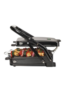Hamilton Beach 25451-IN 1200-Watt Panini Press and Indoor Grill Sandwich Maker - Image 2