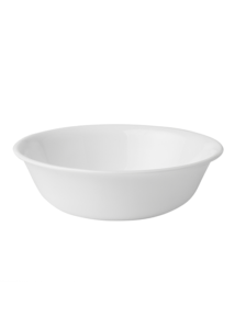 Corelle 18 oz. Winter Frost Glass/Porcelain Soup/Cereal Bowl 6.25 in. Diameter