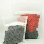 White Nylon Washing Bag 2 Pieces