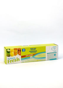 Excellent Houseware Ziplock Bags 1 Liter 15 Pieces Set