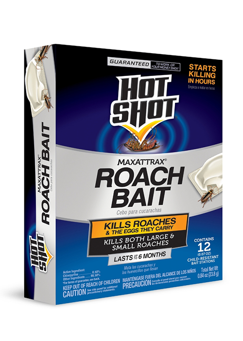 Hot Shot 95789 Roach Killer – 2-Pack, Fast-Acting Bug Spray For Roaches And Waterbugs