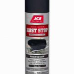 Ace Rust Stop Flat Black Spray Paint 15 oz.