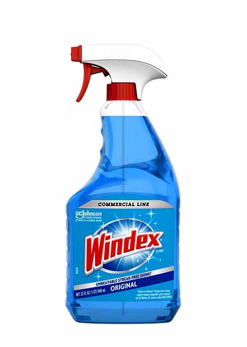 1091495 Windex Original No Scent Glass Cleaner 32 oz. Liquid - Image 1