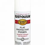 Rust-Oleum Stops Rust Flat White Spray Paint 12 oz