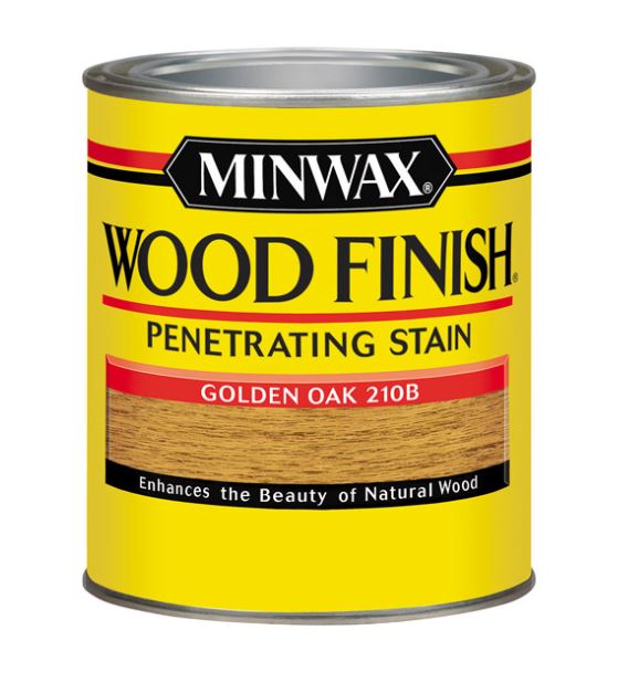 Minwax Wood Finish SemiTransparent Golden Oak OilBased Wood Stain 1