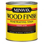 Minwax Wood Finish Semi-Transparent Ebony Oil-Based Oil Stain 1 qt