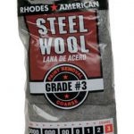 Rhodes American Grade #3 Coarse Steel Wool Pad 12 pk