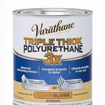 Varathane Transparent Gloss Clear Water-Based Polyurethane/Acrylic Polyurethane 1 qt.