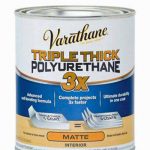Varathane Matte Clear Triple Thick Polyurethane 1 qt