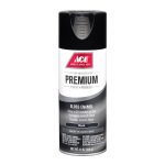 Ace Premium Gloss Black Enamel Spray Paint 12 oz.