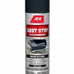 Ace Rust Stop Satin Black Spray Paint 15 oz.
