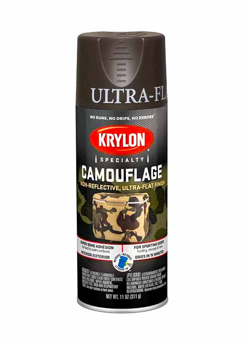 Krylon Camouflage Paint Ultra Flat Brown 11 oz Ace Hardware Maldives