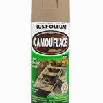 Rust-Oleum Specialty Flat Khaki Camouflage Spray Paint 12 oz.