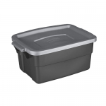 Rubbermaid Roughneck 7 in. H x 10.3 in. W x 15.687 in. D Stackable Storage Box