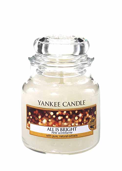 Yankee Candle All is Bright Small Jar Candle White Ace Hardware Maldives
