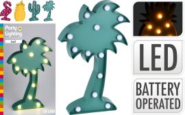 Palm Tree Figure With LED Decor