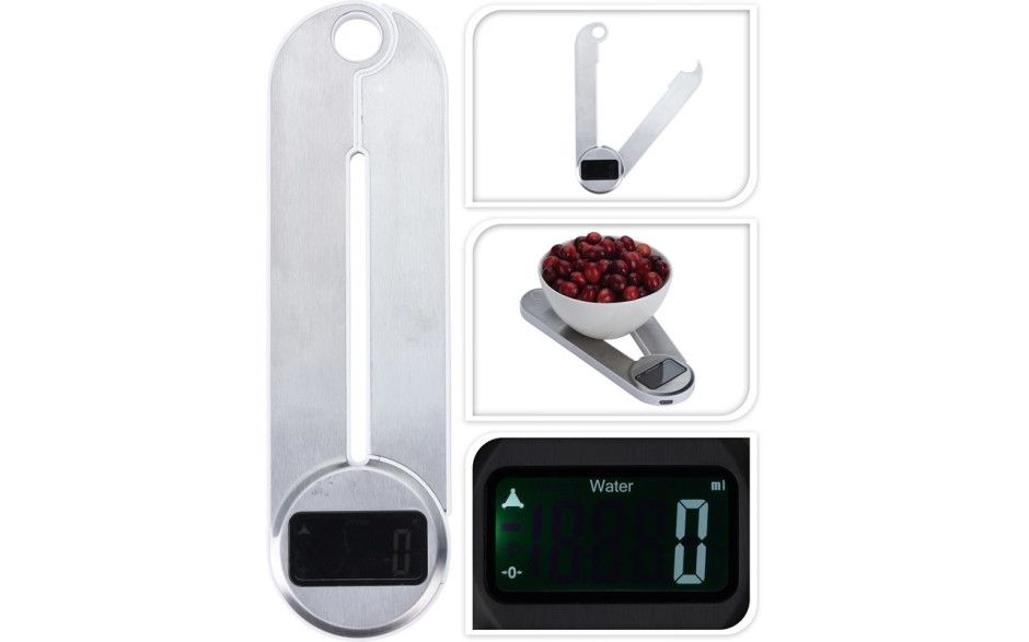 Excellent Houseware Foldable Stainless Steel Kitchen Scale Ace