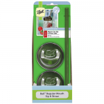 Ball Drinkware Series Regular Mouth Lid Covers and Straws 2 pk