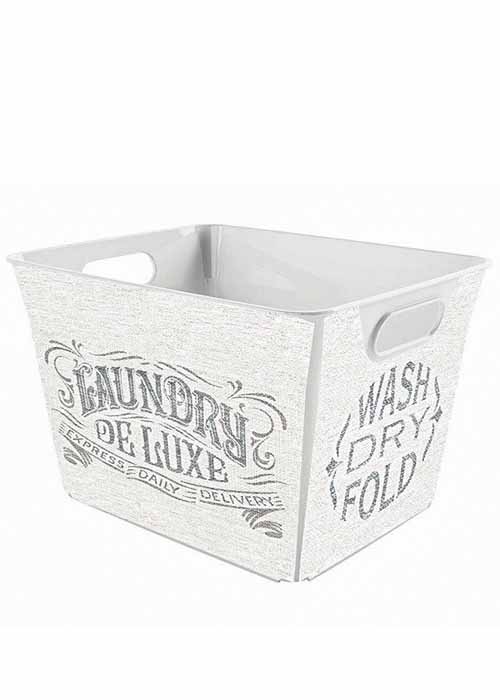 KIS 8 in. H x 10 in. W x 121/4 in. D Stackable Storage Basket Ace