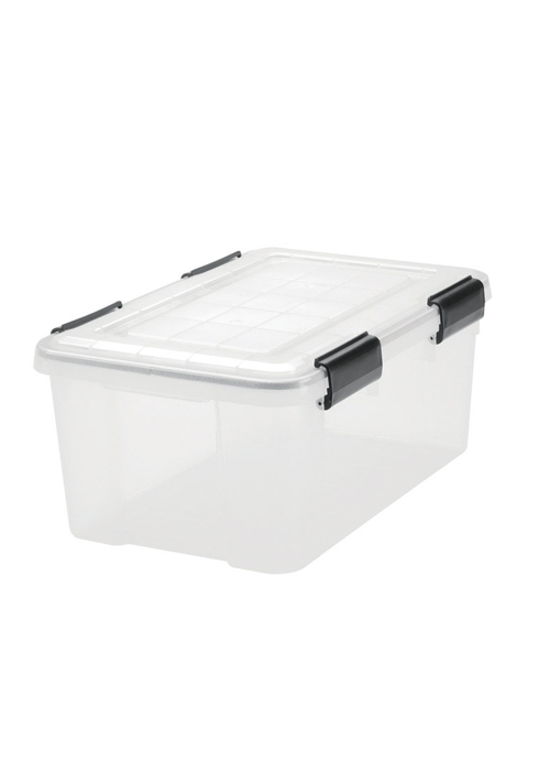 6498307 Iris WEATHERTIGHT 7.8 in. H x 11.75 in. W x 17.5 in. D Stackable Storage Tote - Image 1