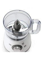 Black+Decker 400W 18 Functions Food Processor with 4 Accessories Stainless Steel Blades and 2 Speed Pulse Function, 1.2 Litre, White - Image 2