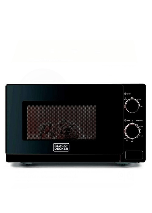 Black+Decker 20 Liter Microwave Oven - Black | Ace Hardware Maldives