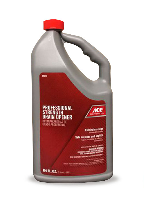 Ace Professional Strength Drain Opener 64oz 1.89L Ace Hardware Maldives