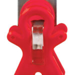 Adams 1.5 in. W x 2.25 in. L Plastic Magnet Man Clips