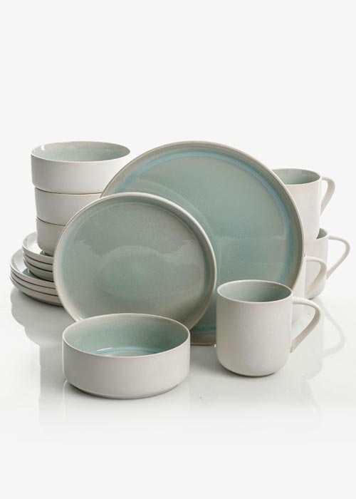 0085081475541 GE Global Edge 16 PC DW Set, Light Green - Image 1