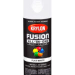 Krylon Fusion All-In-One Flat White Paint + Primer Spray Paint