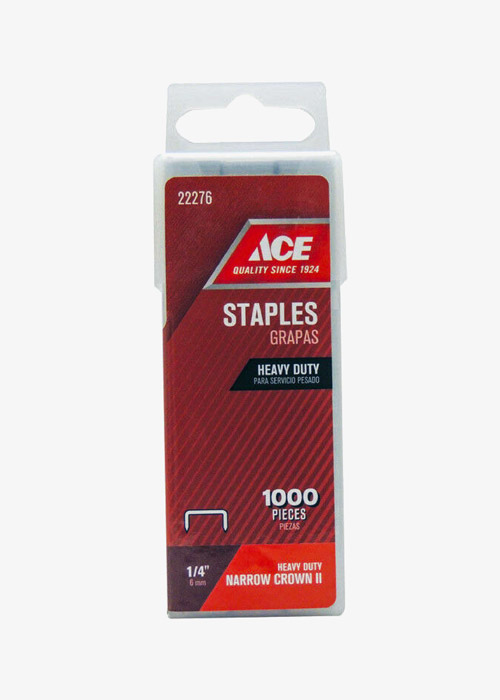 Ace Staples Heavy Duty, 1000 box, 1/4", 6 mm, Ace Hardware Maldives