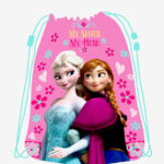 Large Frozen Drawstring Swimwear Gym Bag
