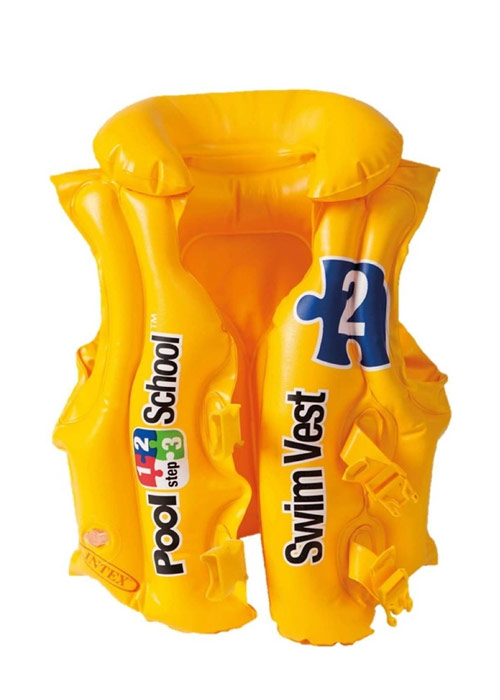 Intex Pool School Swim Safety Vest Inflatable 50x47cm Ace Hardware