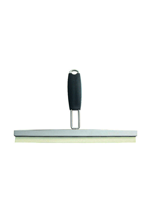 InterDesign Noir Squeegee Black Stainless Steel, 12" Ace Hardware