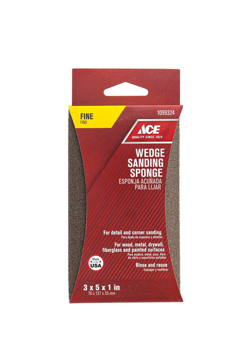 Ace Wedge Shape Sanding Sponge Ace Hardware Maldives