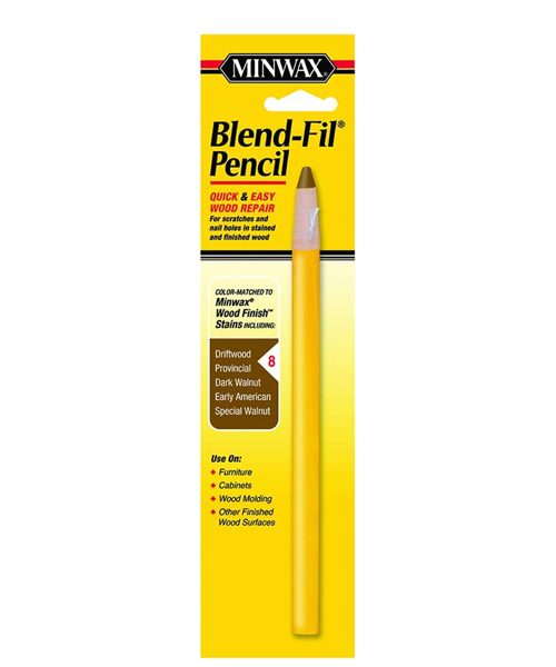 Minwax No 8 Blend-Fil Wood Repair Stain Pencil, Driftwood