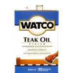Watco Teak Oil One-Step Finish for Dense Woods, 1 Gallon