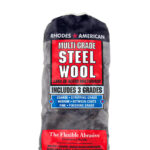 Homax Steel Wool, 12 pad, Assorted Grades, Rhodes American