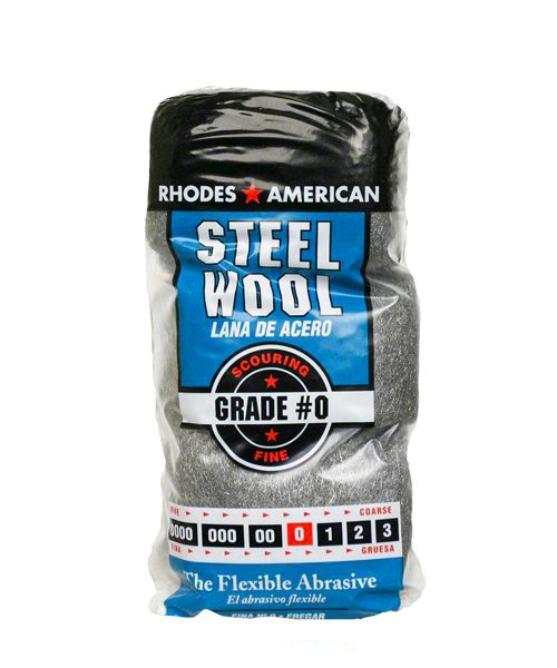 Rhodes American 0 Grade Fine Steel Wool Pad 12 PK