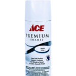 Premium Enamel Spray Paint 12 Oz. - Satin White