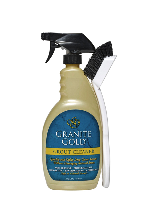 1504166 Granite Gold Grout Cleaner & Brush, 24 Oz - Image 1