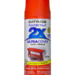 Rust-Oleum Painter's Touch 2X Ultra Cover, Satin Poppy Red, 12 Oz