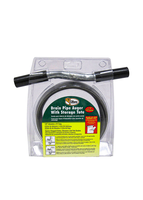 Cobra Drain Auger, 1/4 X 15 Ace Hardware Maldives