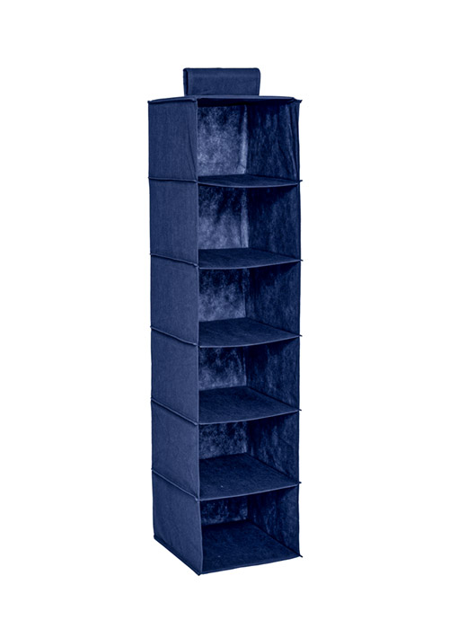 50-SFT-08188 Honey-Can-Do Six-Shelf Hanging Closet Organizer - Image 1