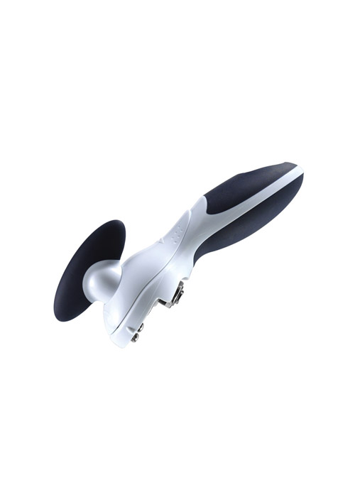 Zyliss Gray/White Stainless Steel/Rubber Manual Can Opener Ace